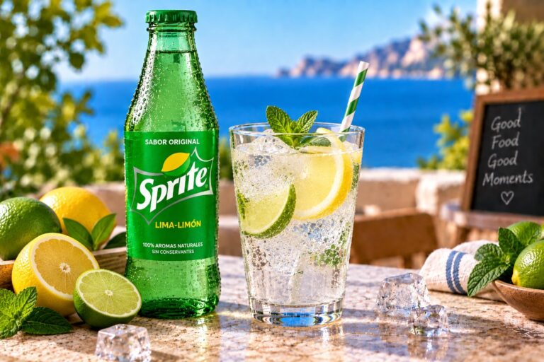 Refresco de lima-limón