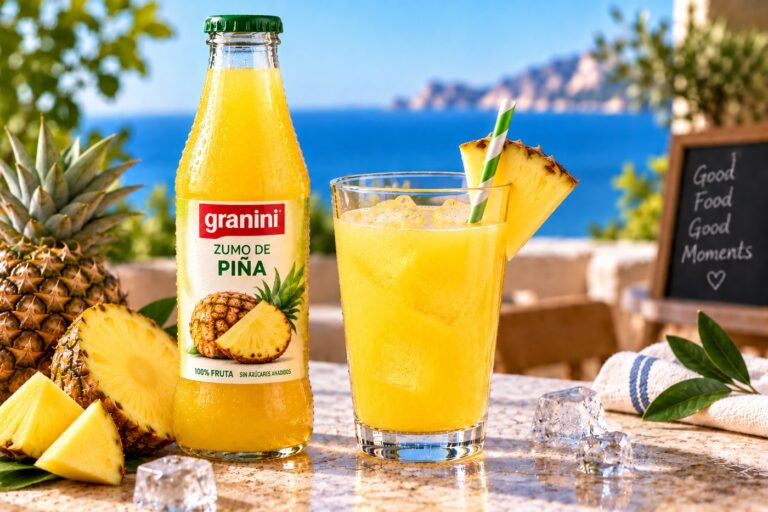 Zumo de piña