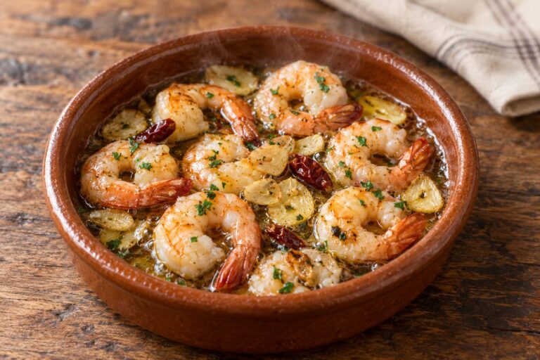 Gambas al ajillo