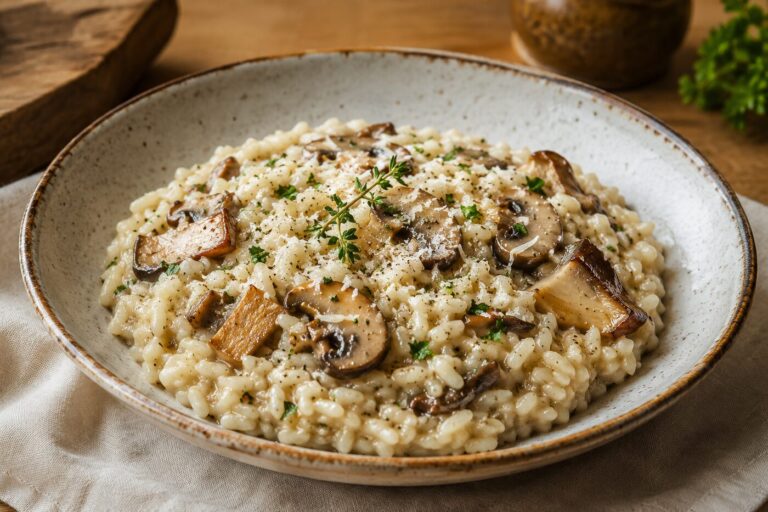Arroces con Risotto de setas